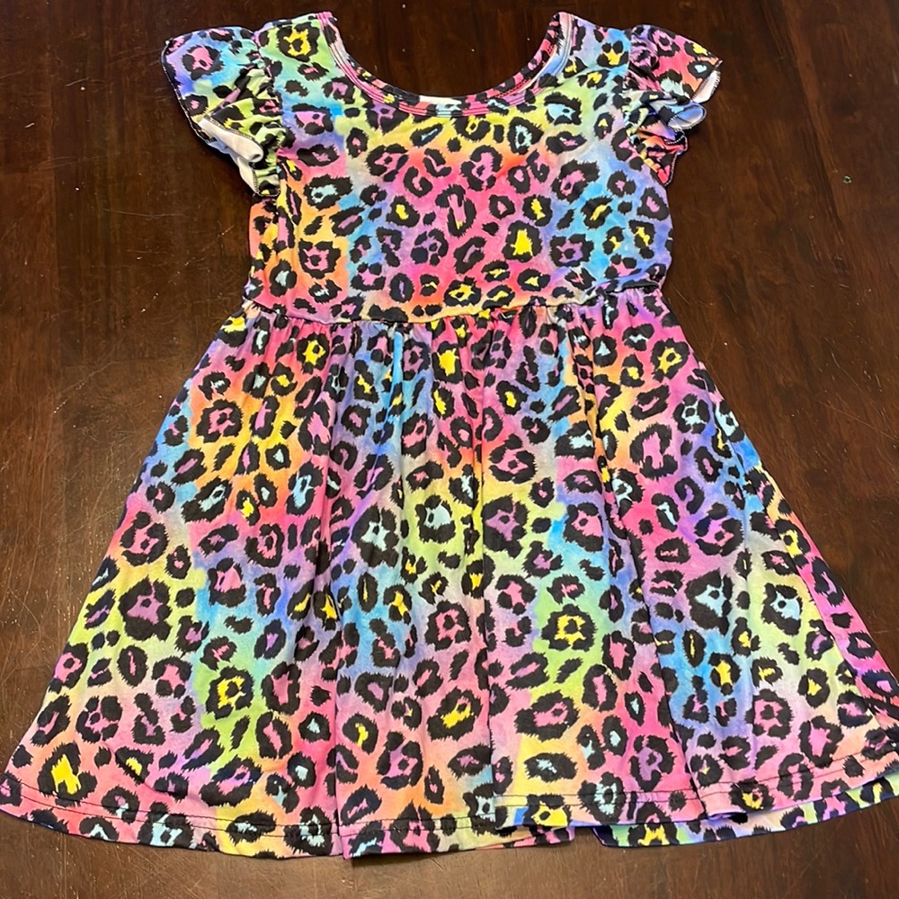 Boutique Girls Leopard Dress